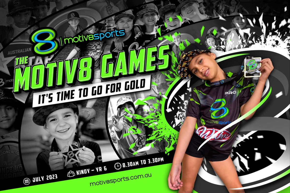 Motiv8 Games - 2 Day Camp - July School Holidays 