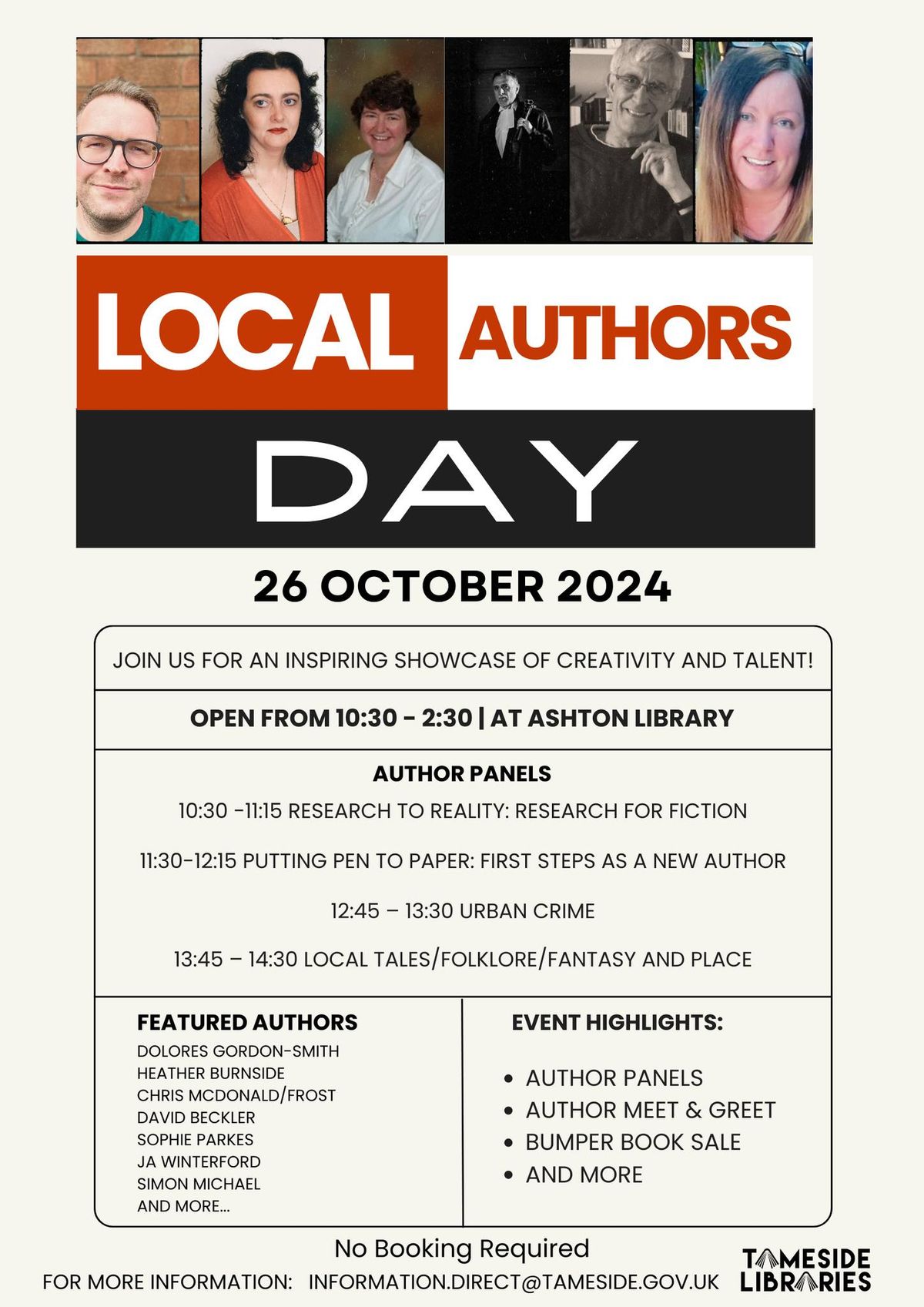 Local Authors Day