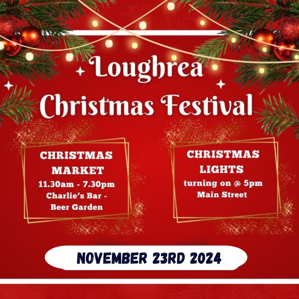 Loughrea\u2019s Christmas Market 