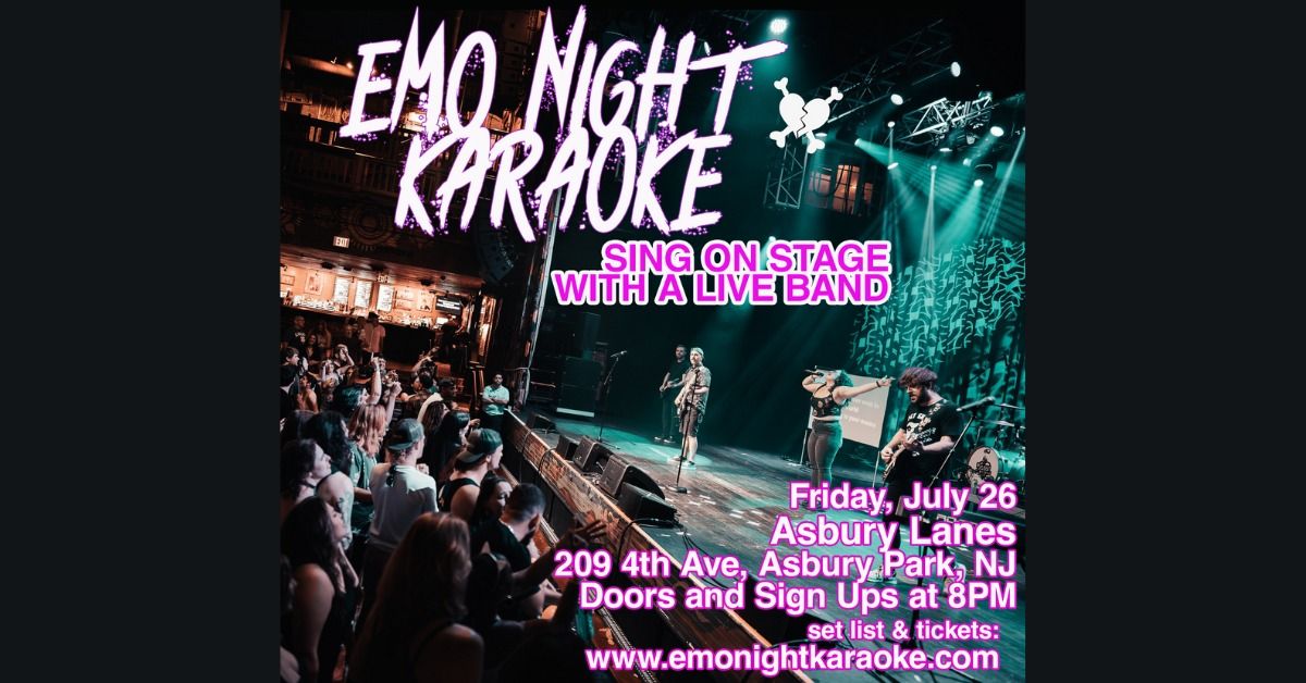 Emo Night Karaoke Asbury Park