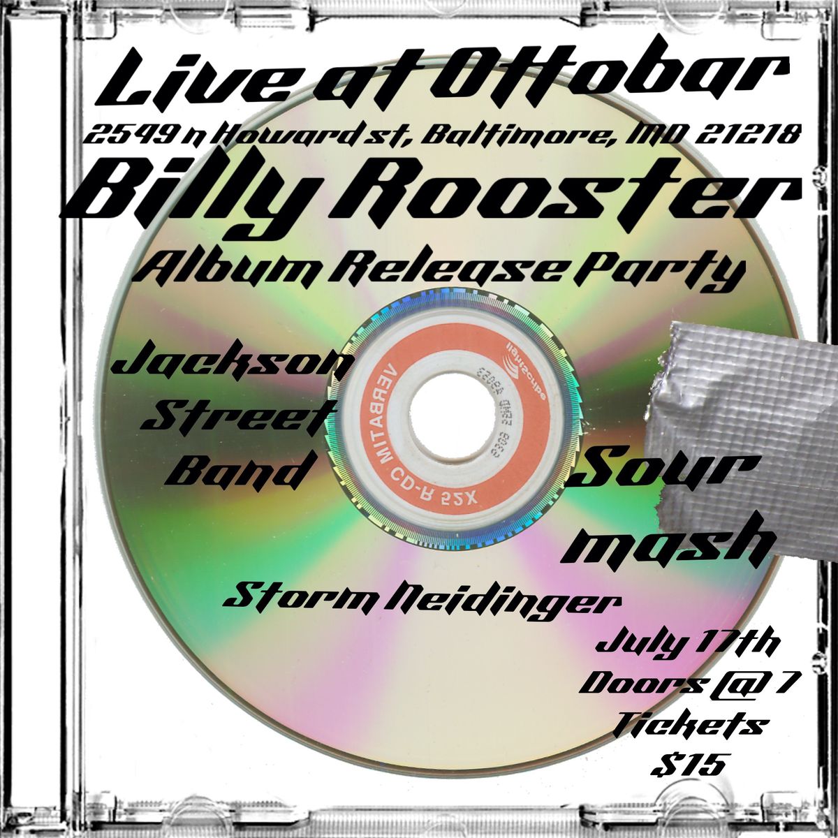Billy Rooster album release