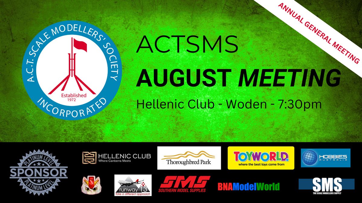 August Meeting - Annual General Meeting