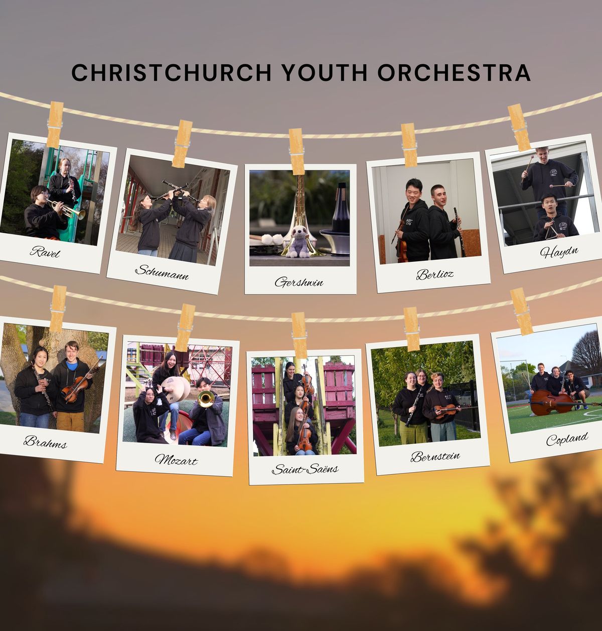 Christchurch Youth Orchestra presents "Best of Friends"