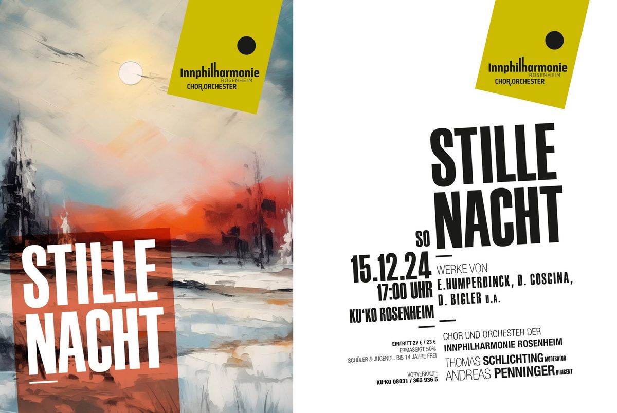 "Stille Nacht" -  Innphilharmonie l\u00e4dt zum Adventlichen Familienkonzert am 15. Dezember 