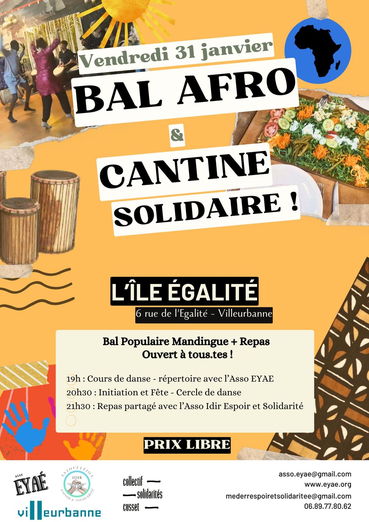 Bal Afro + Cantine Solidaire