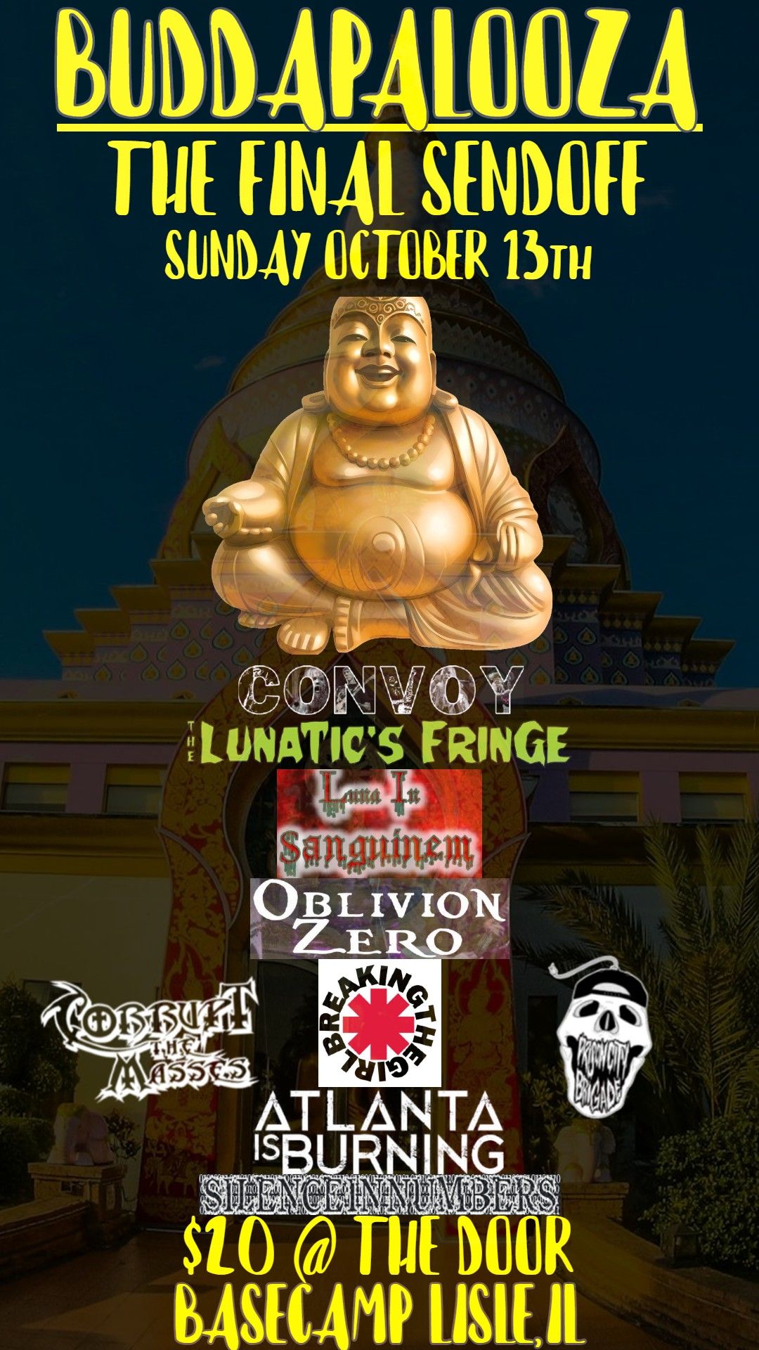 Buddhapalooza 2: the final send off