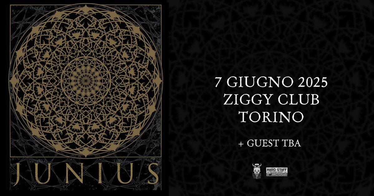 JUNIUS | dal vivo allo Ziggy Club Torino