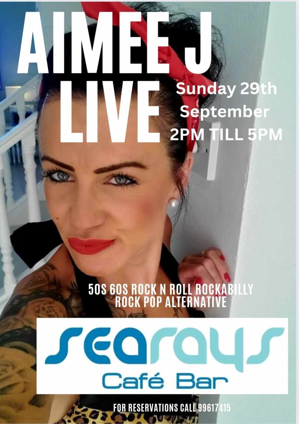 Aimee J live at Searays...