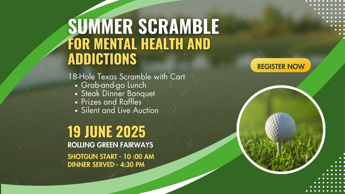 5th Annual Summer Scramble for Mental Health and Addictions