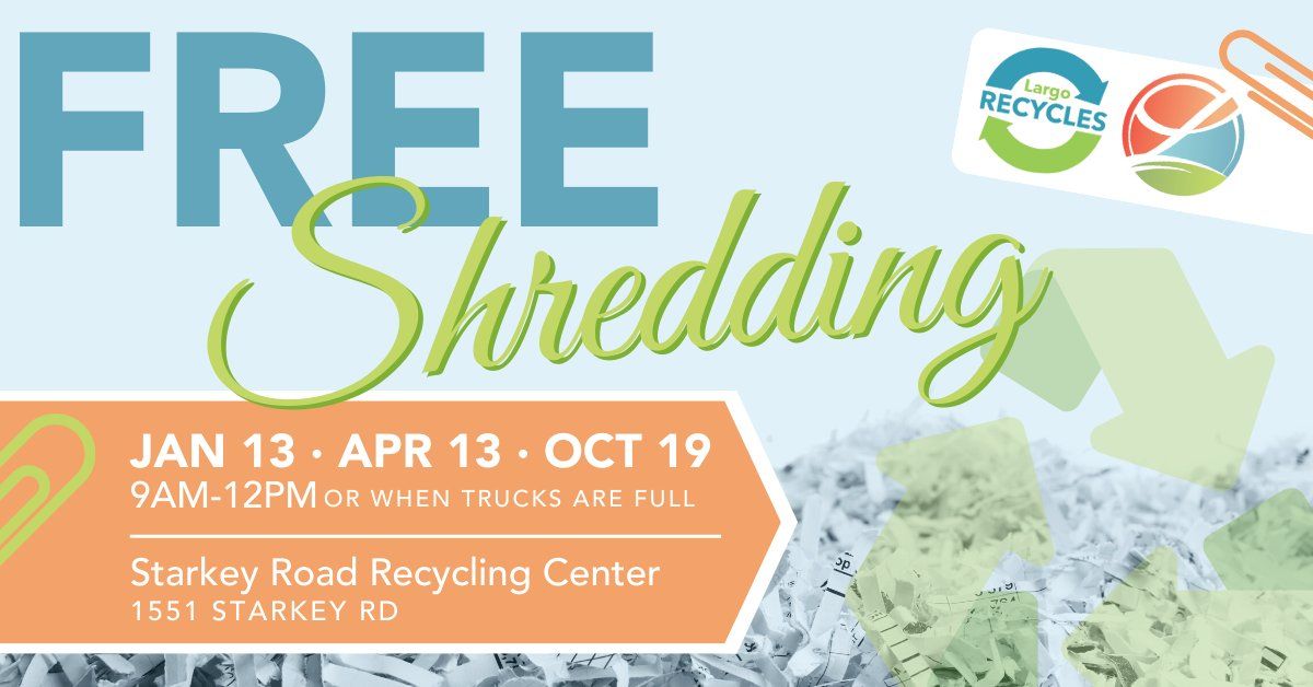 Largo ShredFest - Free Document Shredding