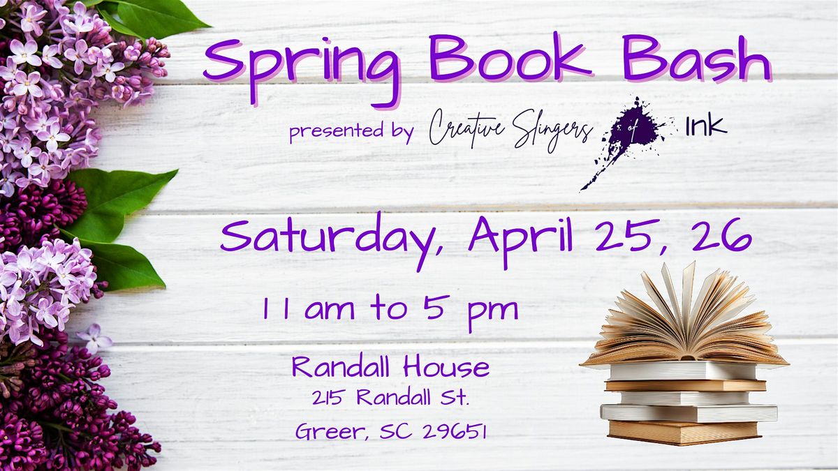 Spring Book Bash