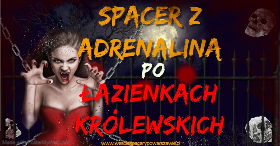 Spacer z adrenalin\u0105 po \u0141azienkach Kr\u00f3lewskich