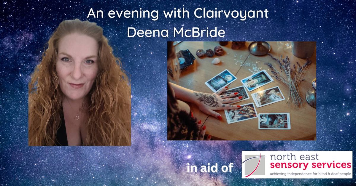 Charity Fundraiser - An evening with Clairvoyant Deena McBride