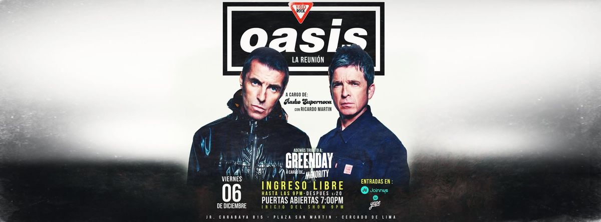 \ud83c\udfb8\ud83c\udf99\ufe0fTRIBUTO A OASIS - LA REUNION \ud83c\udf99\ufe0f\ud83c\udfb8