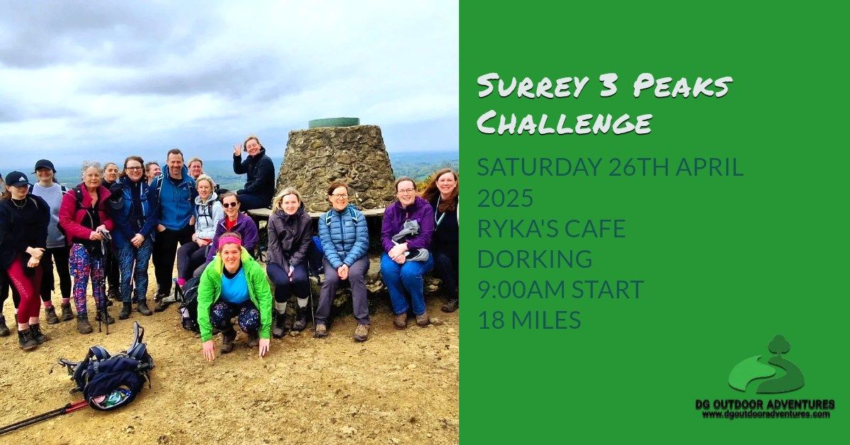 Surrey 3 Peaks Challenge