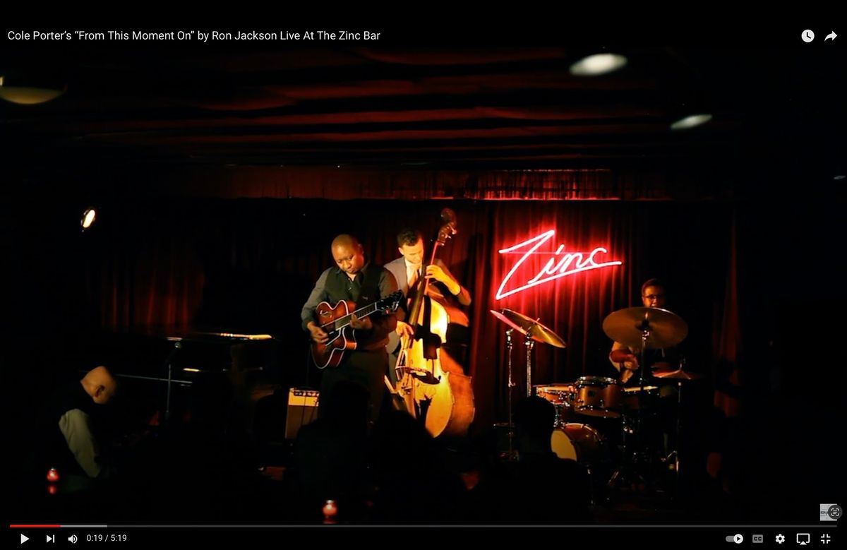 The Ron Jackson Trio ft Lezlie Harrison at Zinc