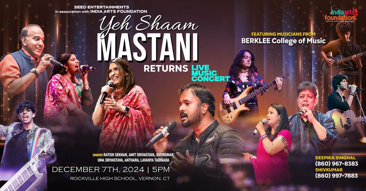 Yeh Shaam Mastani (Returns) - Bollywood Music Concert