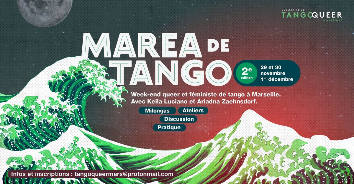 MAREA DE TANGO - Week-end queer et f\u00e9ministe de tango 2e \u00e9dition