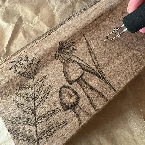 Full day Pyrography workshop