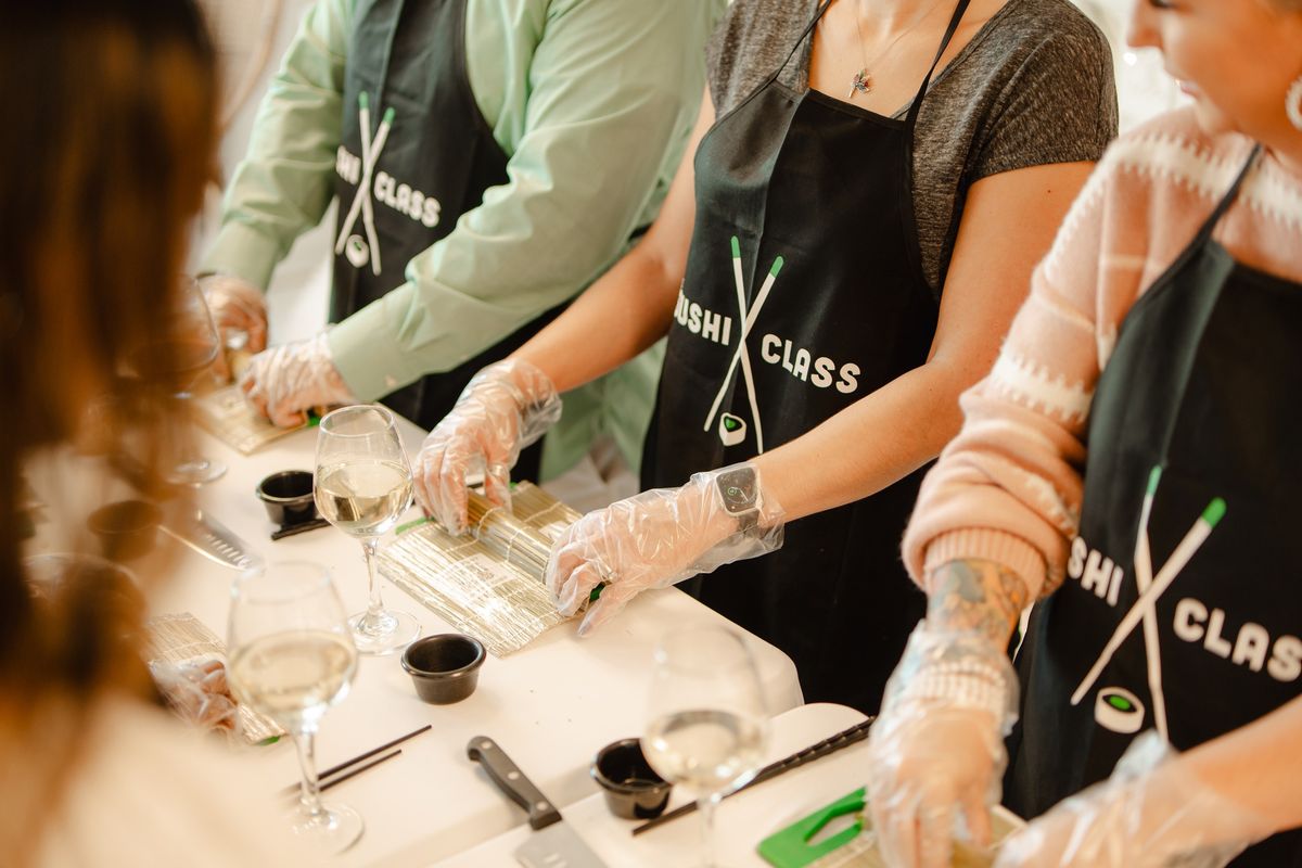 Sushi Making Class at Timberyard Brewing Co.