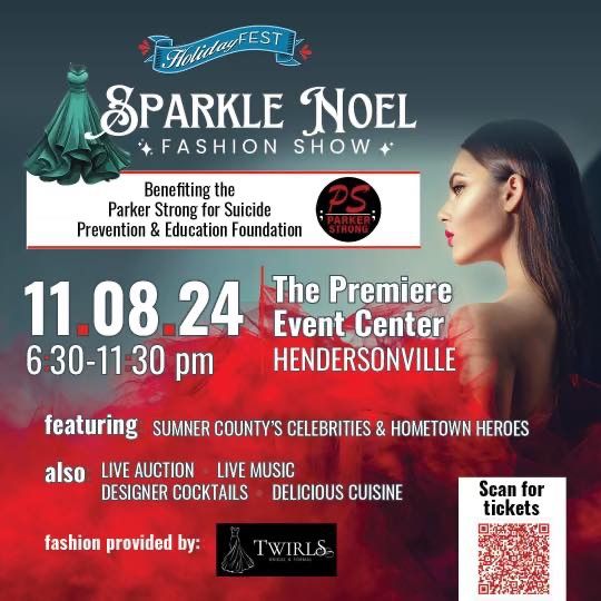 Sparkle Noel benefitting Parker Strong for Suicide Prevention 