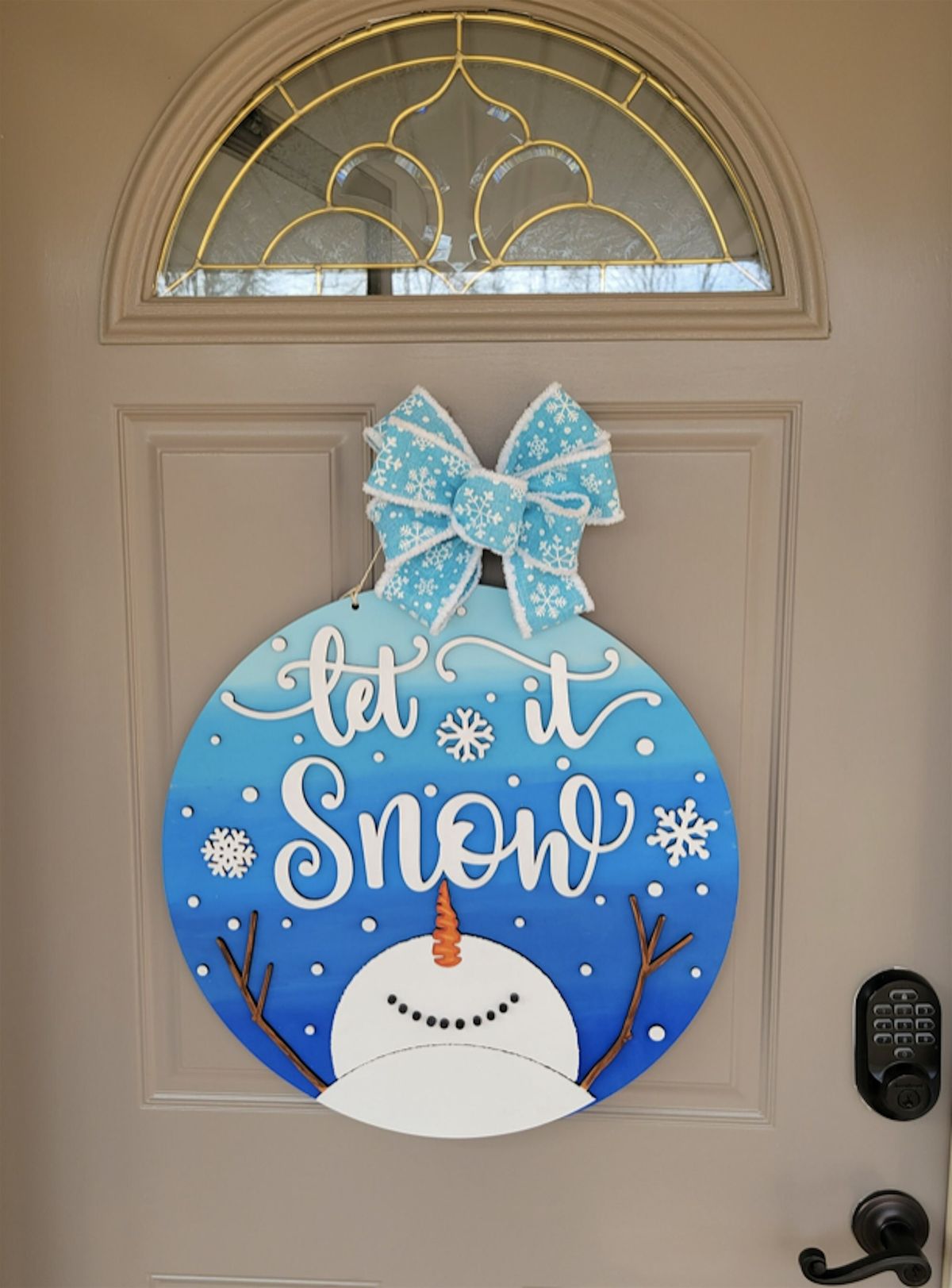 Winter Door Hangers