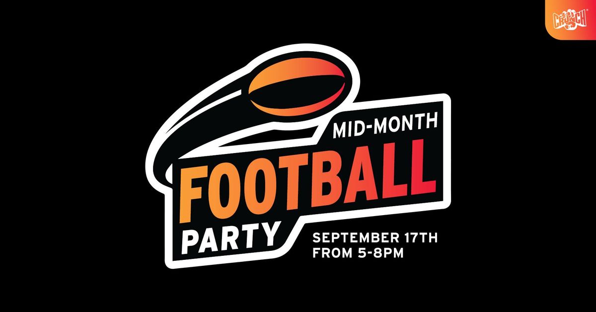 Football-Themed Mid-Month Party