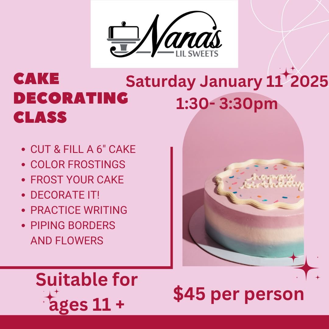 Cake Decorating Class