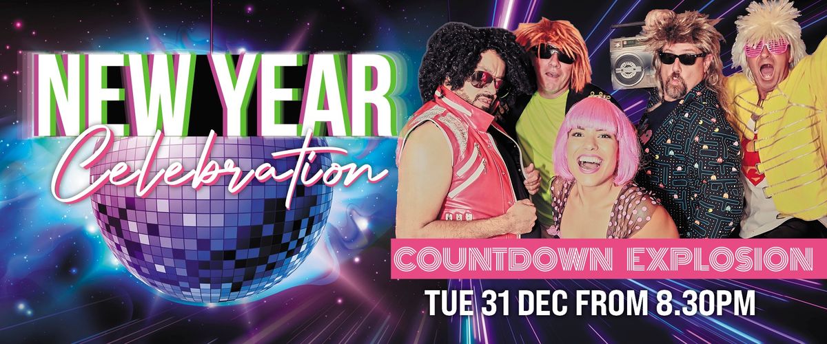 NYE 2025 with Countdown Explosion