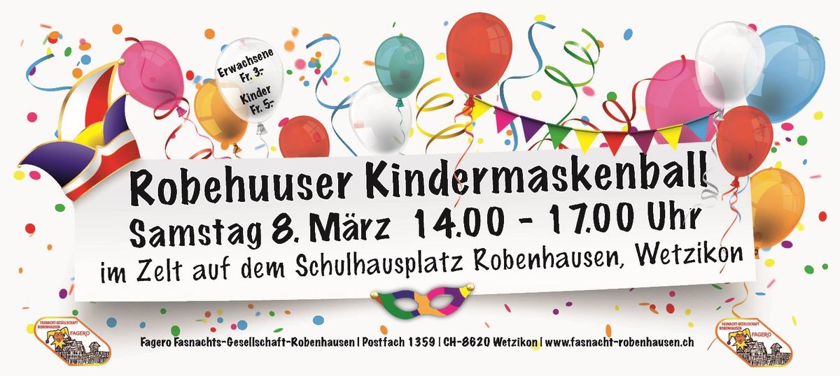 Kindermaskenball 