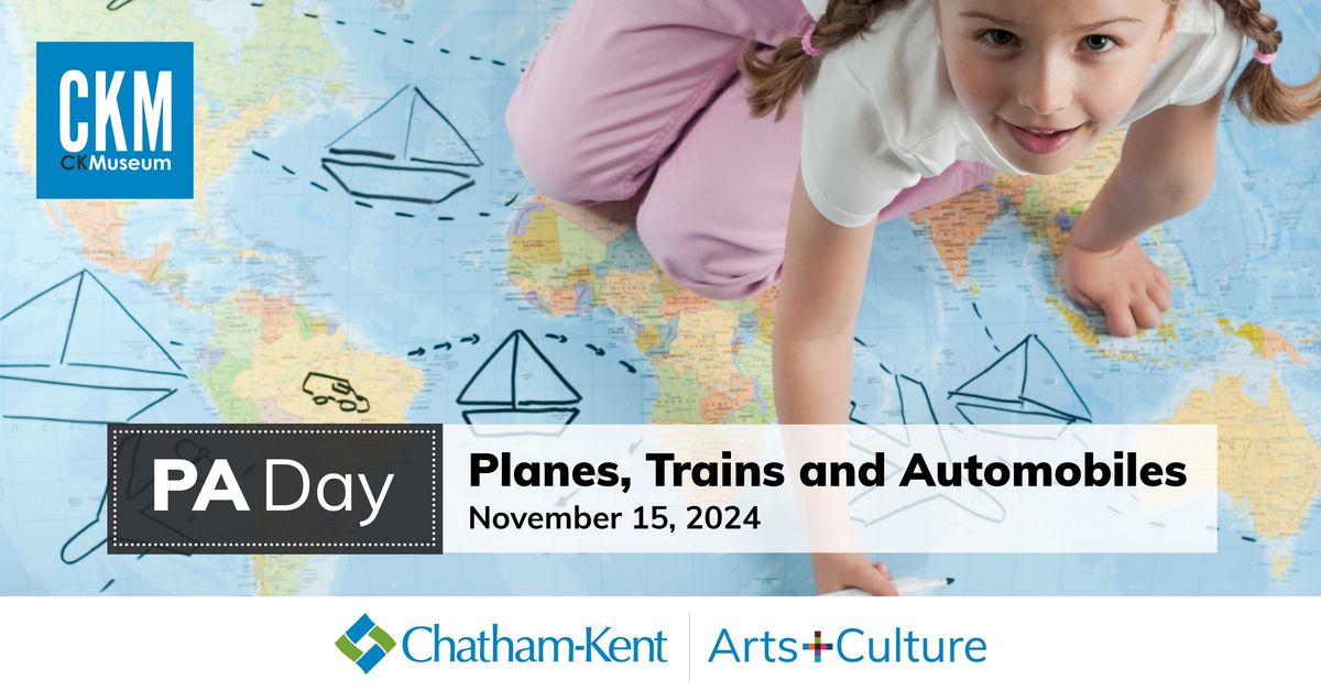 Planes, Trains, and Automobiles: CK Museum PA Day Camp