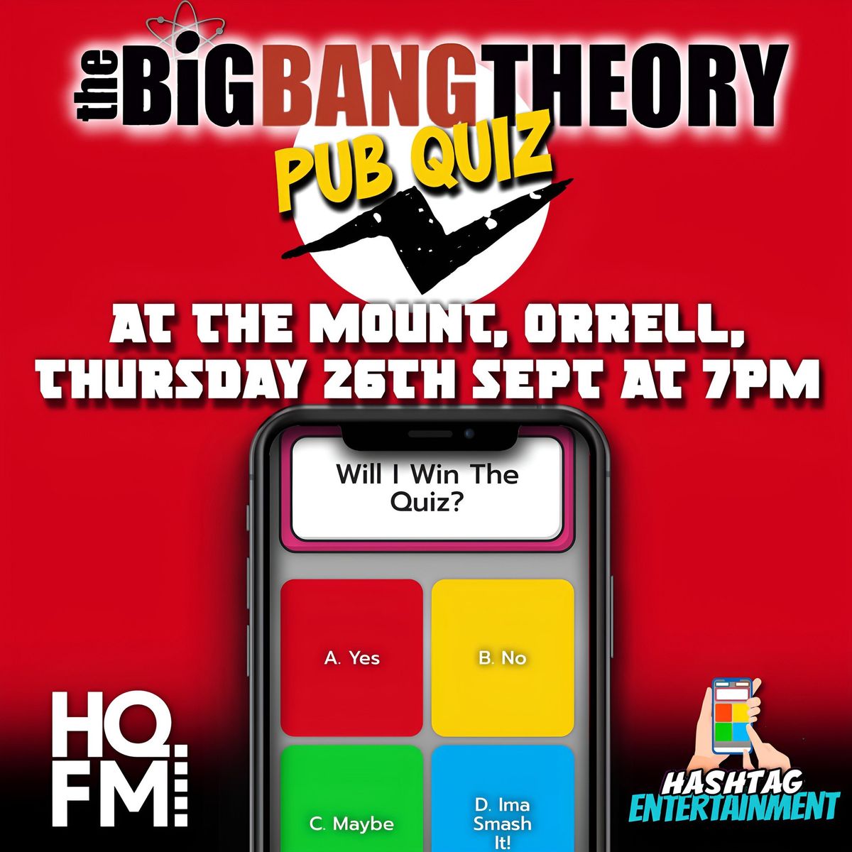 The Ultimate Big Bang Theory Pub Quiz At The Mount, Orrell