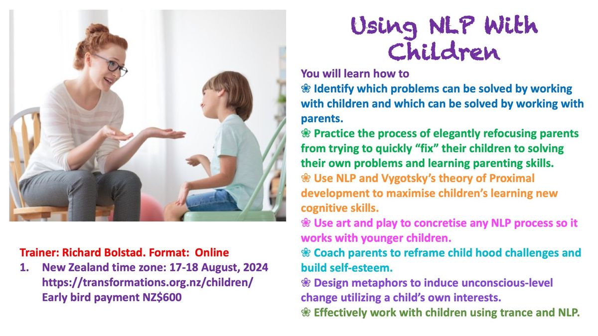 Using NLP with Children