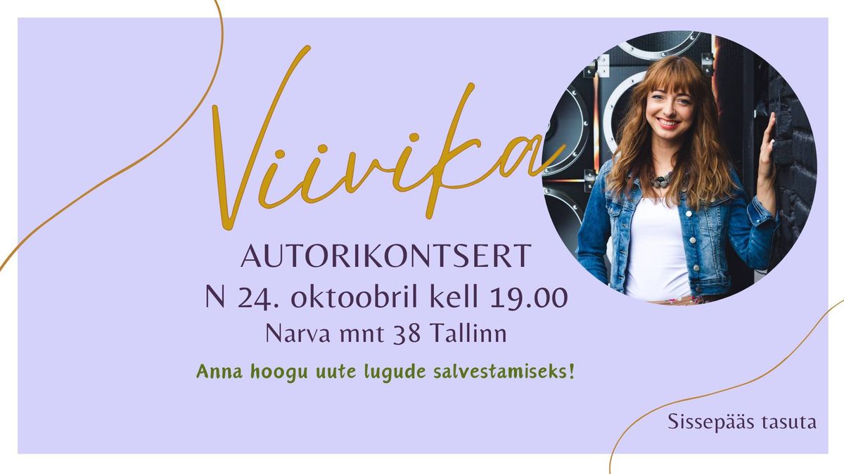 VIIVIKA AUTORIKONTSERT