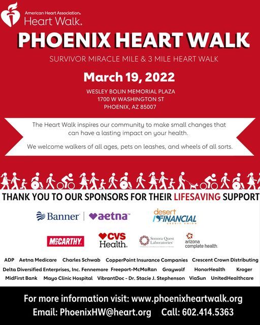 2022 Phoenix Heart Walk