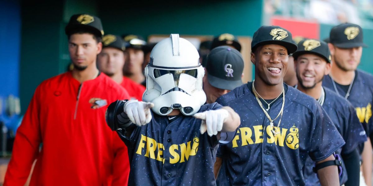 Modesto Nuts at Fresno Grizzlies