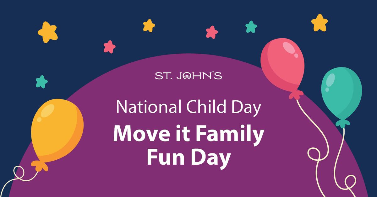 National Child Day - Move It Family Fun Day