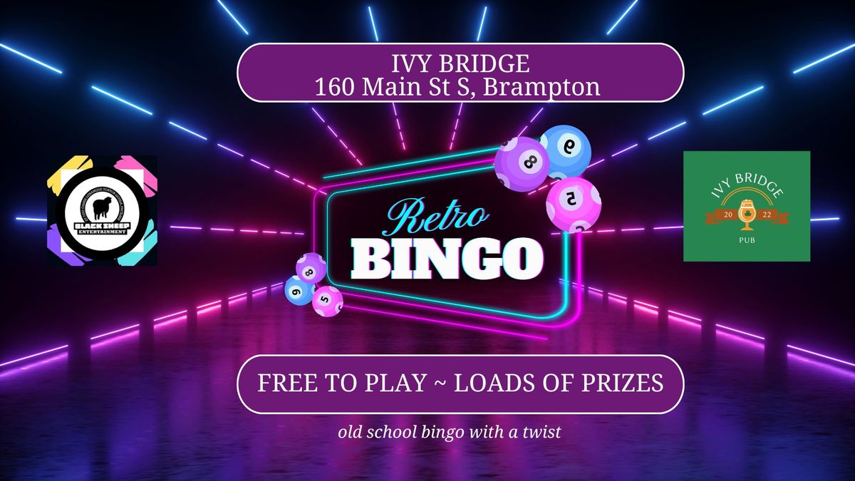 Retro Bingo at Ivy Bridge