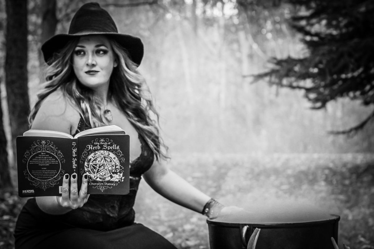 Witchy Woman-Dark Witch Photoshoot