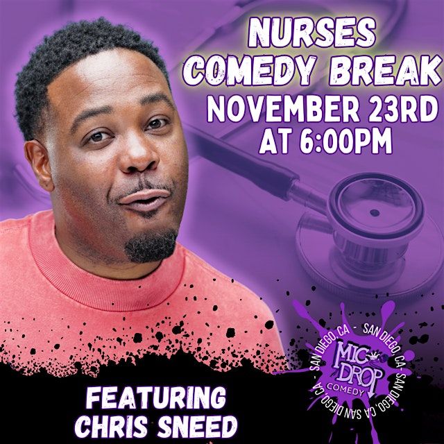 Nurses' Comedy Break at Mic Drop (FREE FOR FIRST 10 TO REGISTER!)