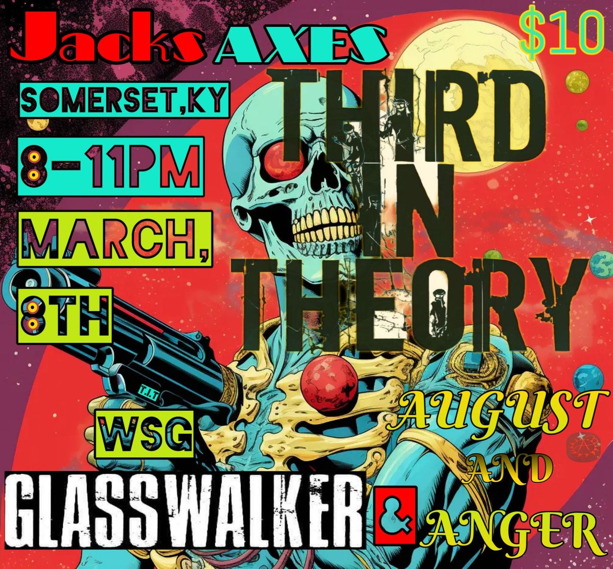 Third in Theory W\/ Glasswalker and August and Anger