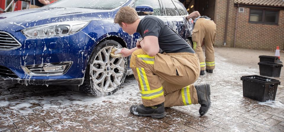 Dartford Fire Station Charity Car Wash