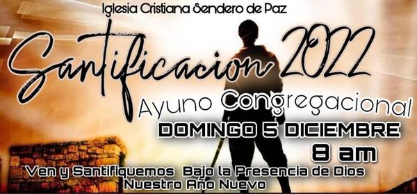 AYUNO CONGREGACIONAL EN SENDERO DE PAZ, Sendero de Paz, Bogotá, 5 December  2021