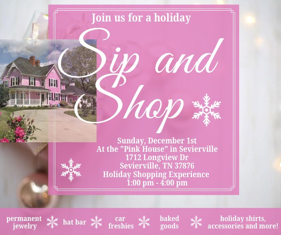 Holiday Shopping Experience at the Pink House