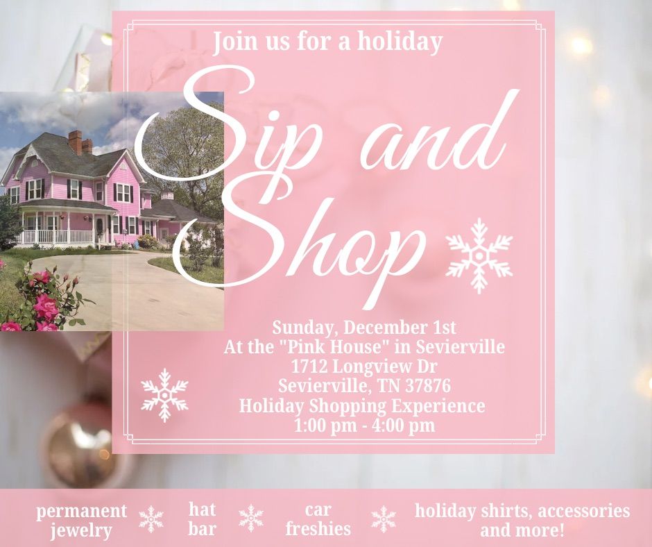 Holiday Shopping Experience at the Pink House