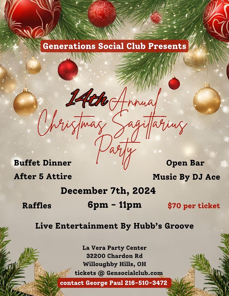 14th Annual Christmas Sagittarius Party