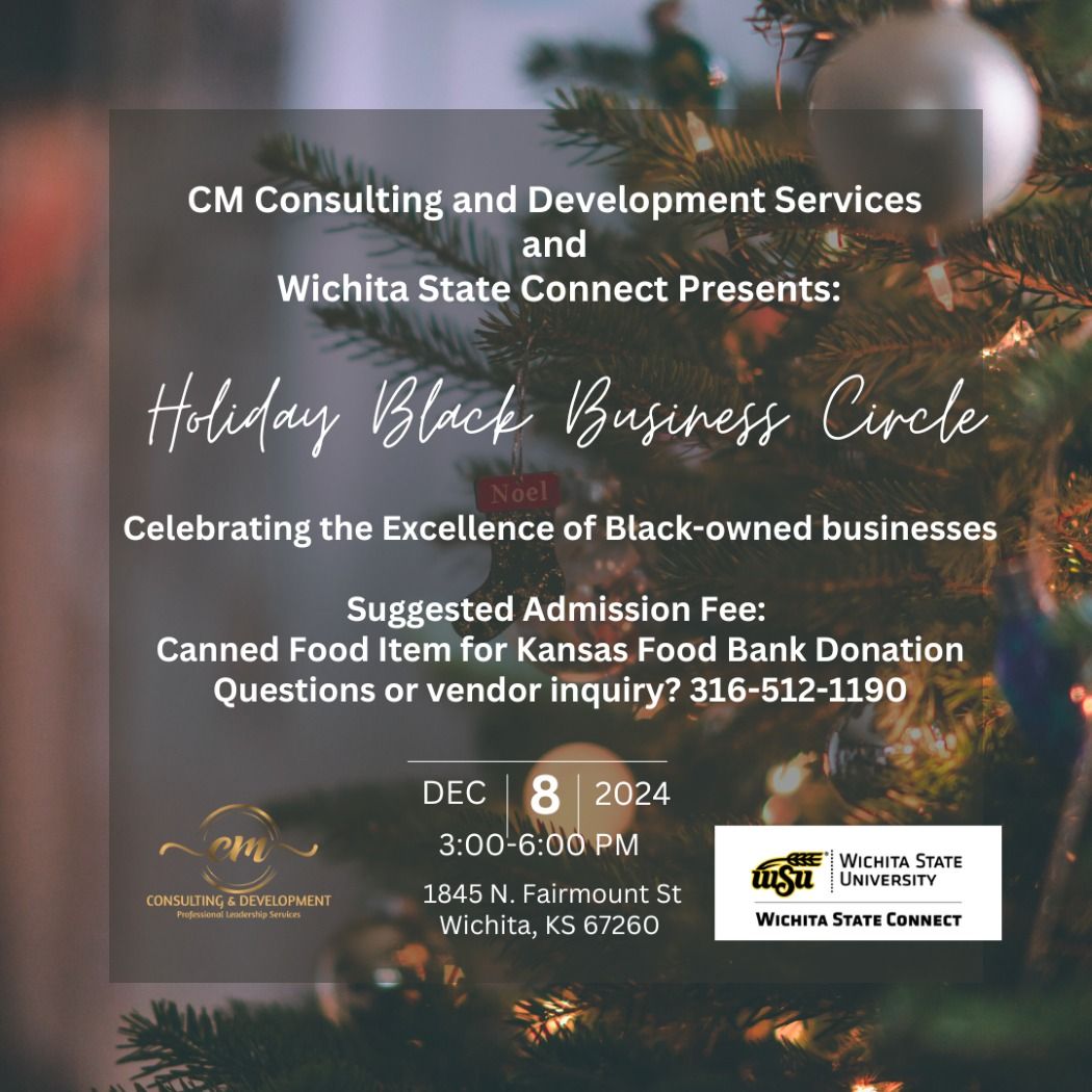 Holiday Black Business Circle