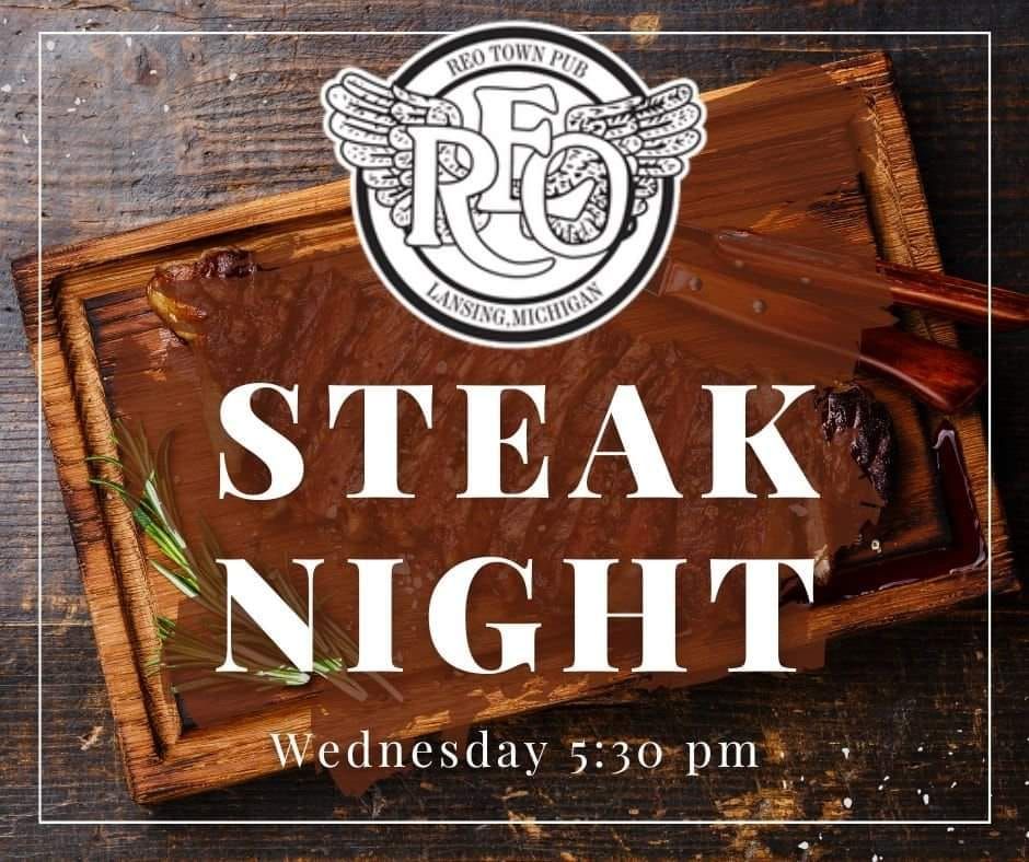 Every Wednesday - Steak Night
