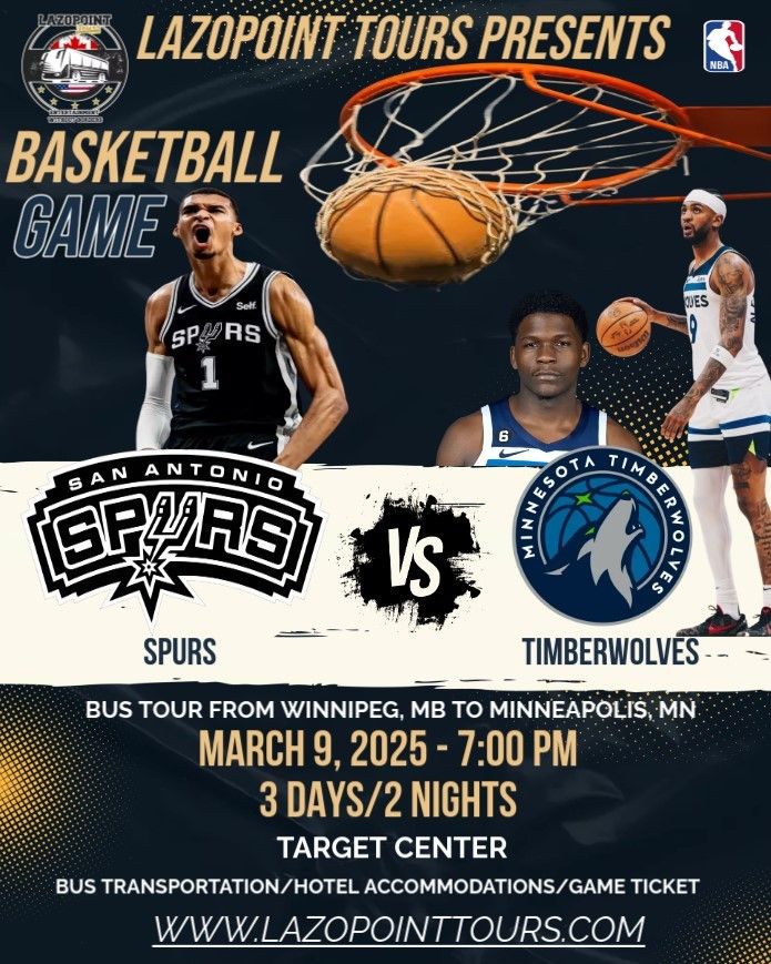 SAN ANTONIO SPURS VS MINNESOTA TIMBERWOLVES