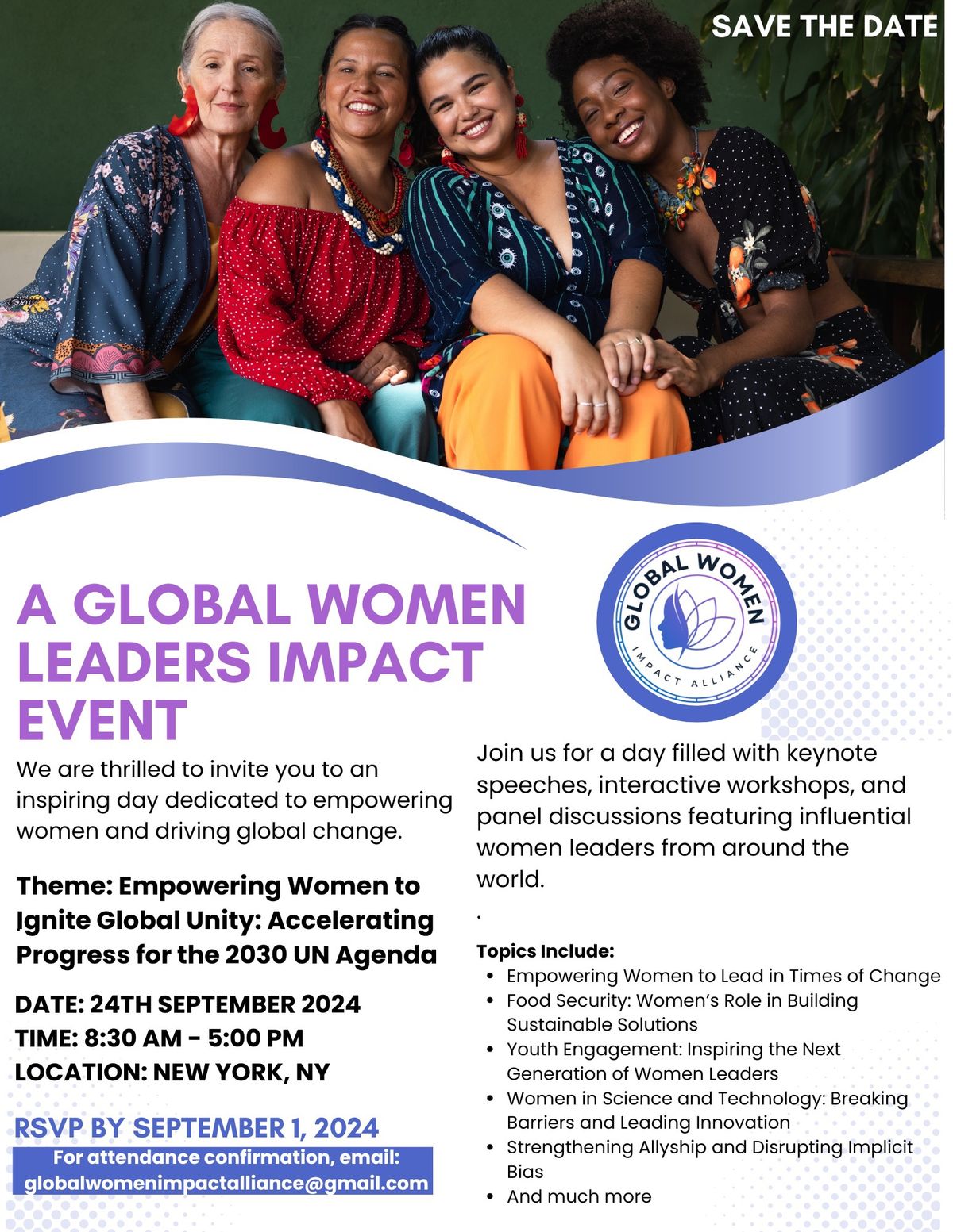 A Global Women Leaders Impact Event